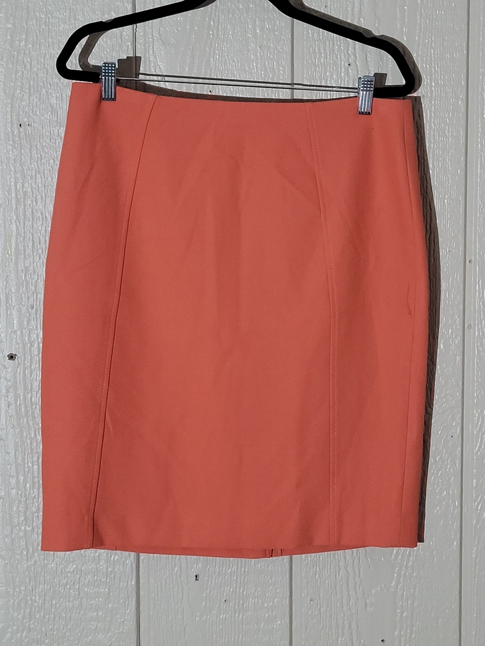 Halogen Coral Pencil Skirt